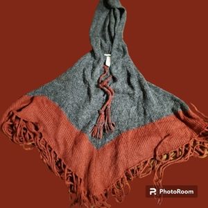 Cozy Boho Pancho